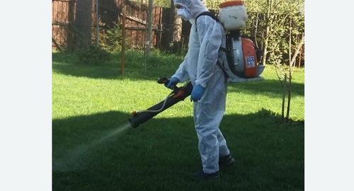 Обработка участка от клещей Лихоборы метро Москвы