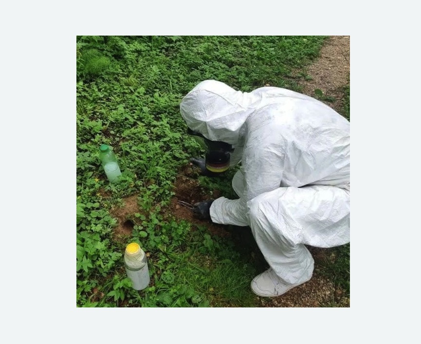 уничтожение кротов на участке уничтожение кротов на участке Лихоборы метро Москвы